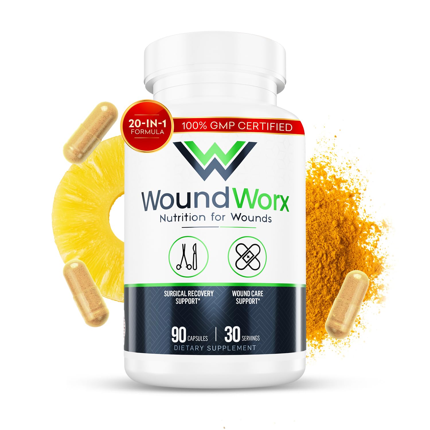 Amazon.com: Free Life Labs WoundWorx Nutrition-Scar and Surgery